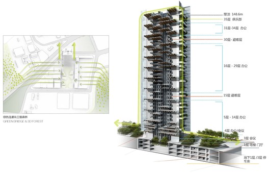 Shenzhen Nankai Building / Cube Design Shenzhen Nankai Building / Cube Design - Image 24 of 27