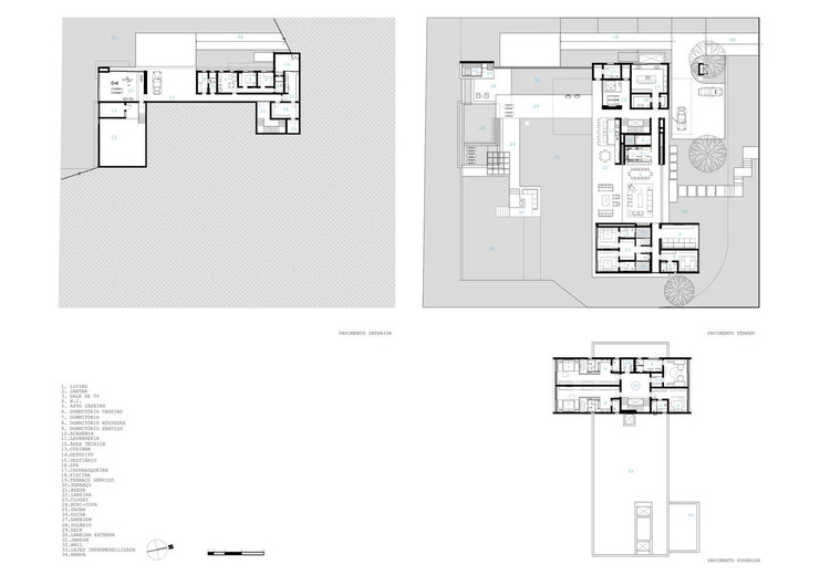 Brazilian Houses 20 Concrete Projects in Plan and Section ArchDaily