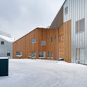 Taika Kindergarten / OOPEAA - Exterior Photography, Kindergarten, Facade, Door