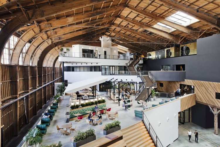 ZGF Reveals Google's New L.A. Office in Historic California Hangar - Featured Image