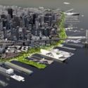 旧金山海滨区进行修复改造，HASSELL设计绿色长廊连接码头 - Image 2 of 4