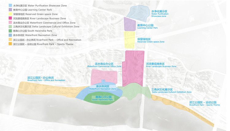 A new urban landscape emerges in Guangzhou's CBD South District, forming a new gateway to the Greater Bay Area jointly created by Ramboll Studio Dreiseitl and Studio Ziyu Zhuang. - Image 3 of 22