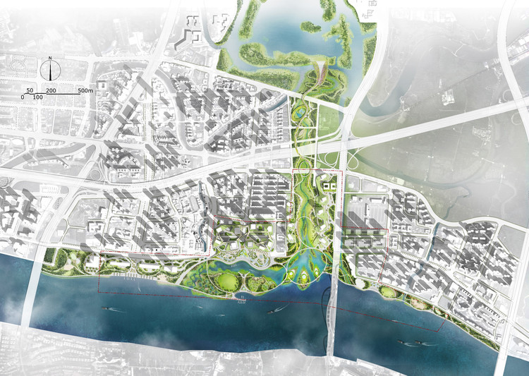 A new urban landscape emerges in Guangzhou's CBD South District, forming a new gateway to the Greater Bay Area jointly created by Ramboll Studio Dreiseitl and Studio Ziyu Zhuang. - Image 9 of 22