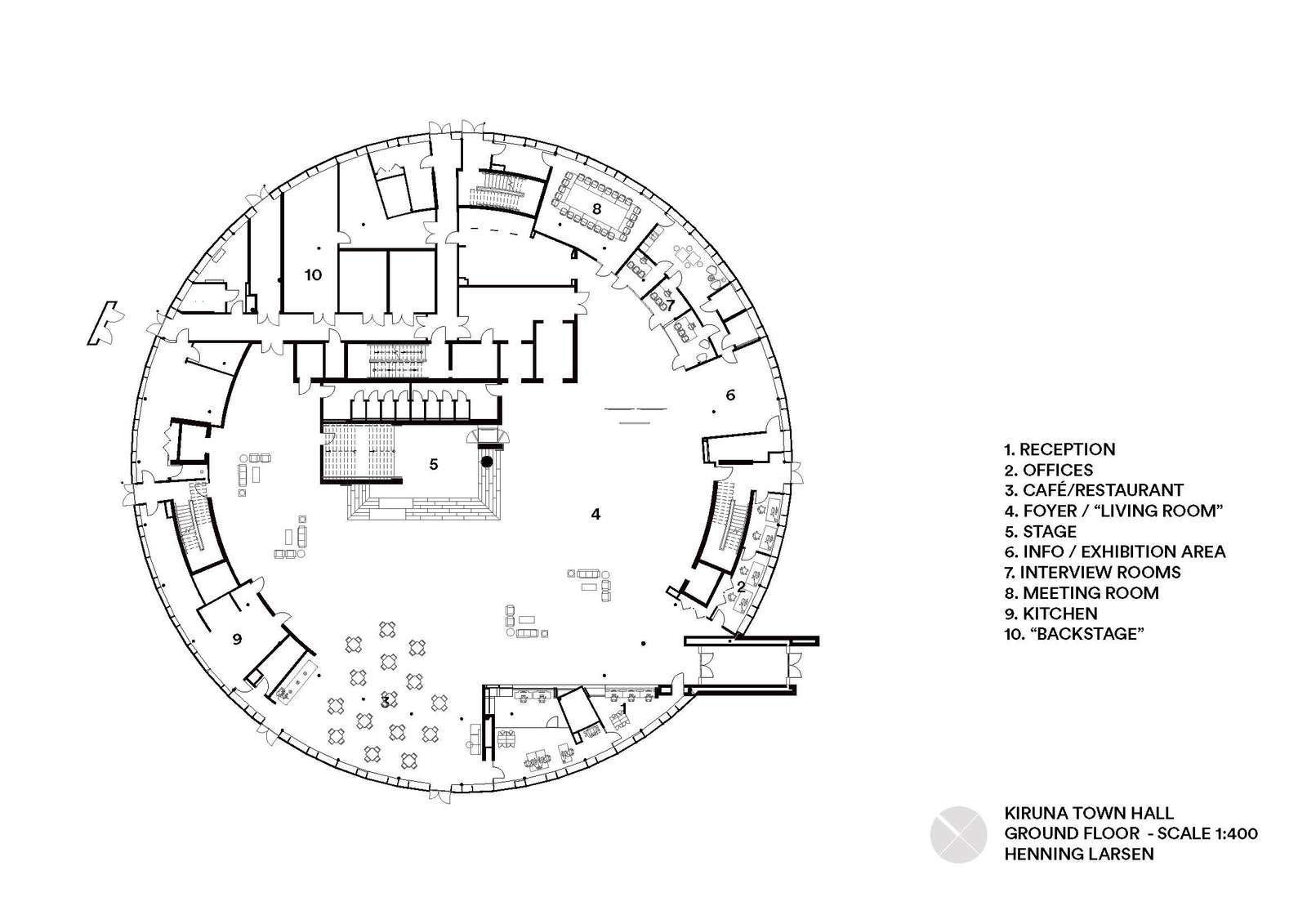 画廊 小镇水晶市政厅 / Henning Larsen - 22