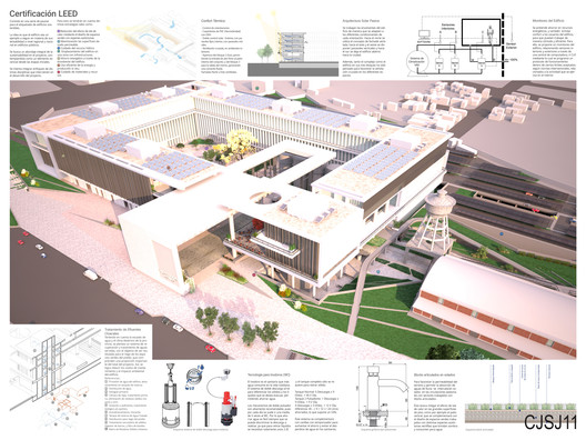 Discover the winning projects of the San Juan Judicial City competition, Argentina Discover the winning projects of the San Juan Judicial City competition, Argentina - Image 61 of 64