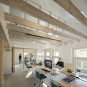 Harvard HouseZero / Snøhetta - Interior Photography, Sustainability, Kitchen, Beam, Table, Chair