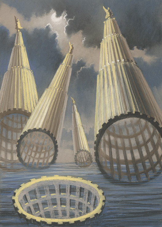 Desenhos de Edifícios / Desenhar Edifícios: A Obra de Sergei Tchoban Desenhos de Edifícios / Desenhar Edifícios: A Obra de Sergei Tchoban - Imagem 5 de 15