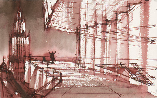 Desenhos de Edifícios / Desenhar Edifícios: A Obra de Sergei Tchoban Desenhos de Edifícios / Desenhar Edifícios: A Obra de Sergei Tchoban - Imagem 6 de 15