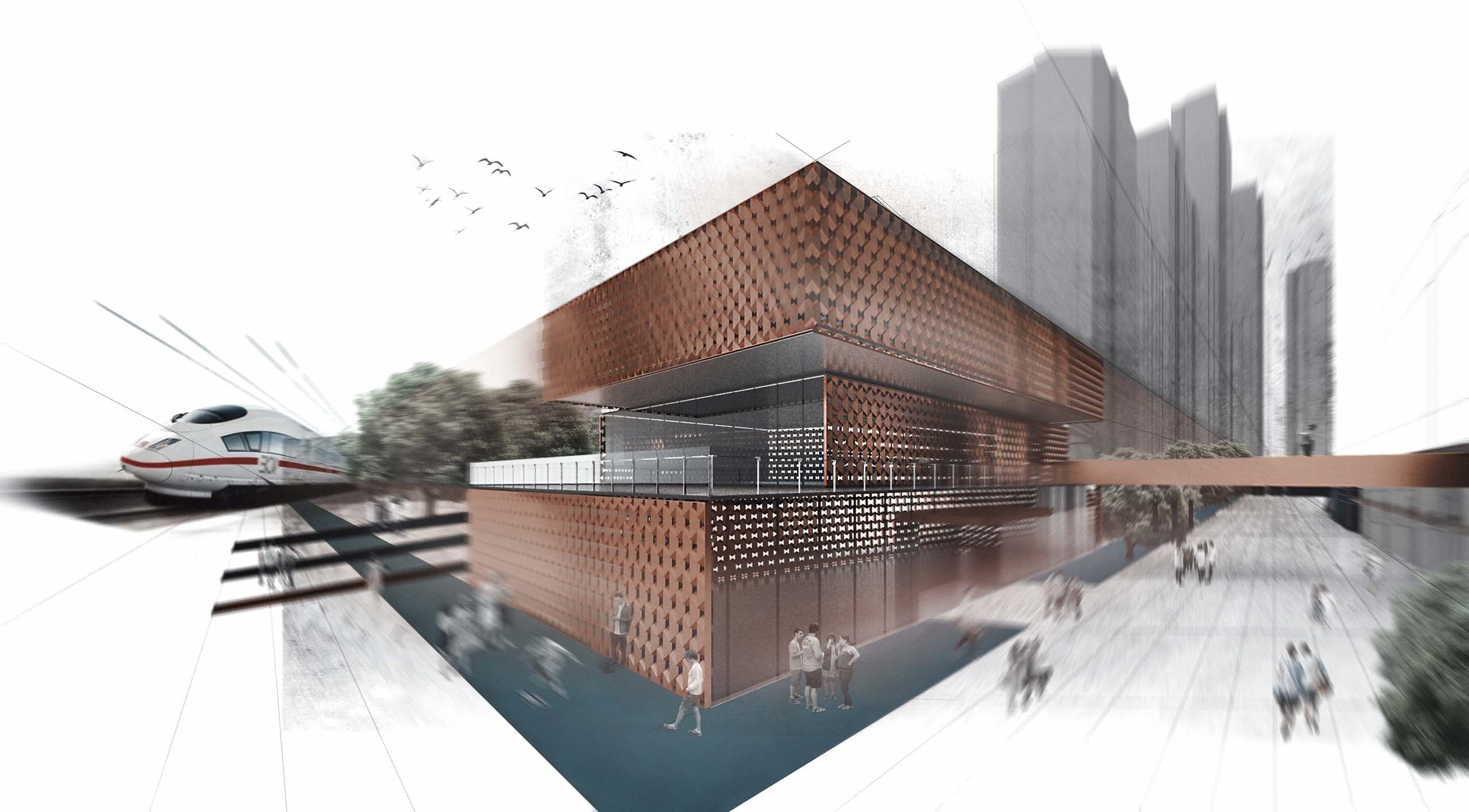 画廊 温州TOD国际新城售楼中心 / NAN Architects - 13