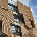 Saadat Abad Residential Building / Mohsen Kazemianfard - fundamental approach architects - Exterior Photography, Windows, Brick, Facade