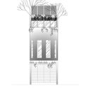 Elevation - ThuBao's House: Ng&ocirc;i nh&agrave; n&agrave;y nằm trong một con hẻm nhỏ ở th&agrave;nh phố Đ&agrave; Nẵng