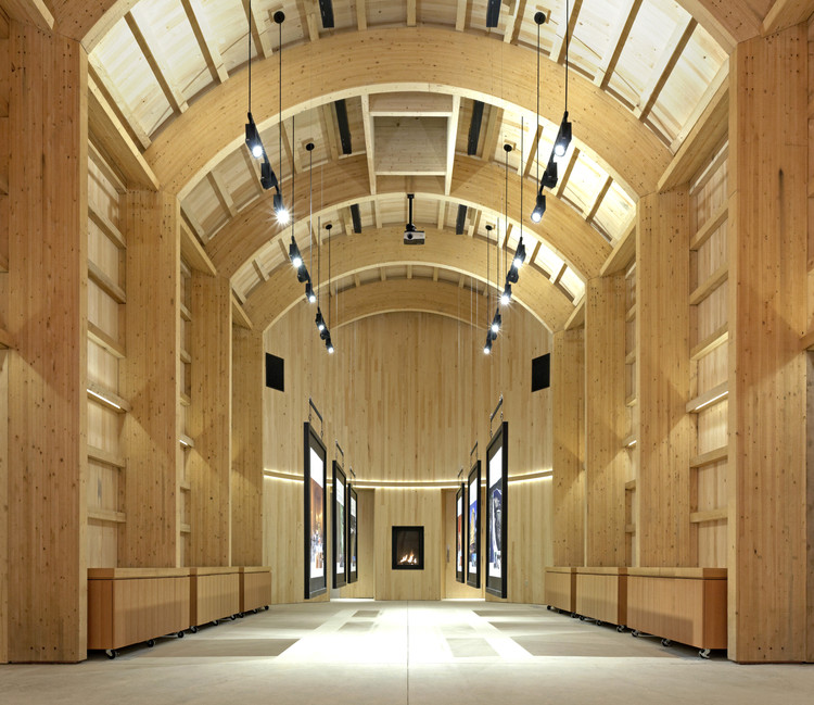 Deer Clan Longhouse / Brook Mcllroy - Windows, Beam, Column, Arcade