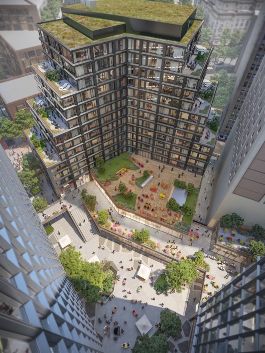 Schmidt Hammer Lassen's First U.S. Project Breaks Ground in Detroit - Image 7 of 10