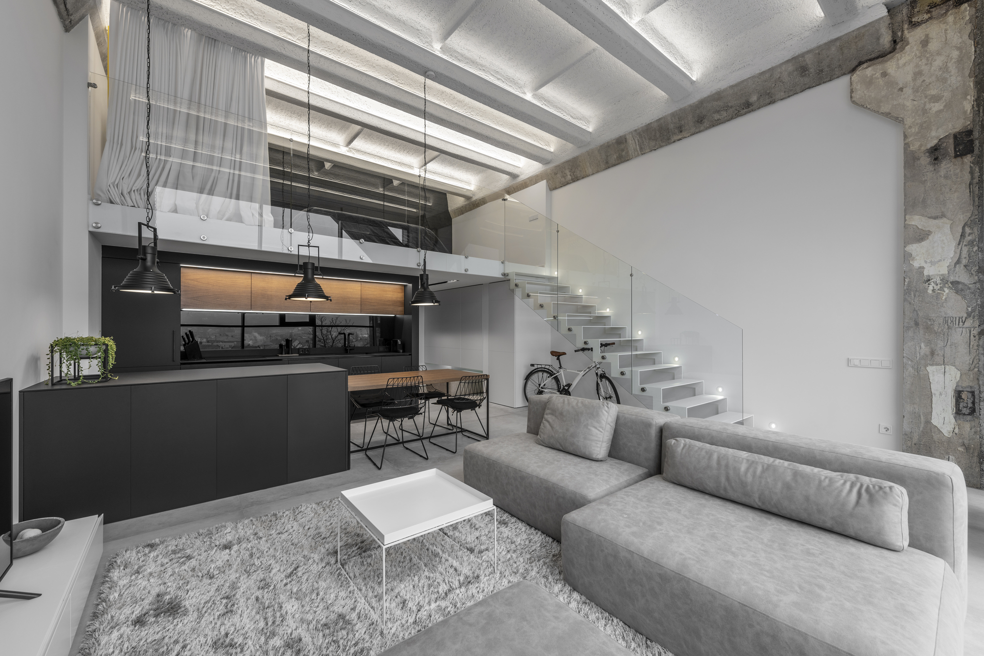 Galería de Loft industrial minimalista / IDwhite - 5