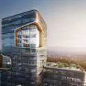 UNStudio Begins Construction on Visionary Financial Forum in Georgia - Image 1 of 4