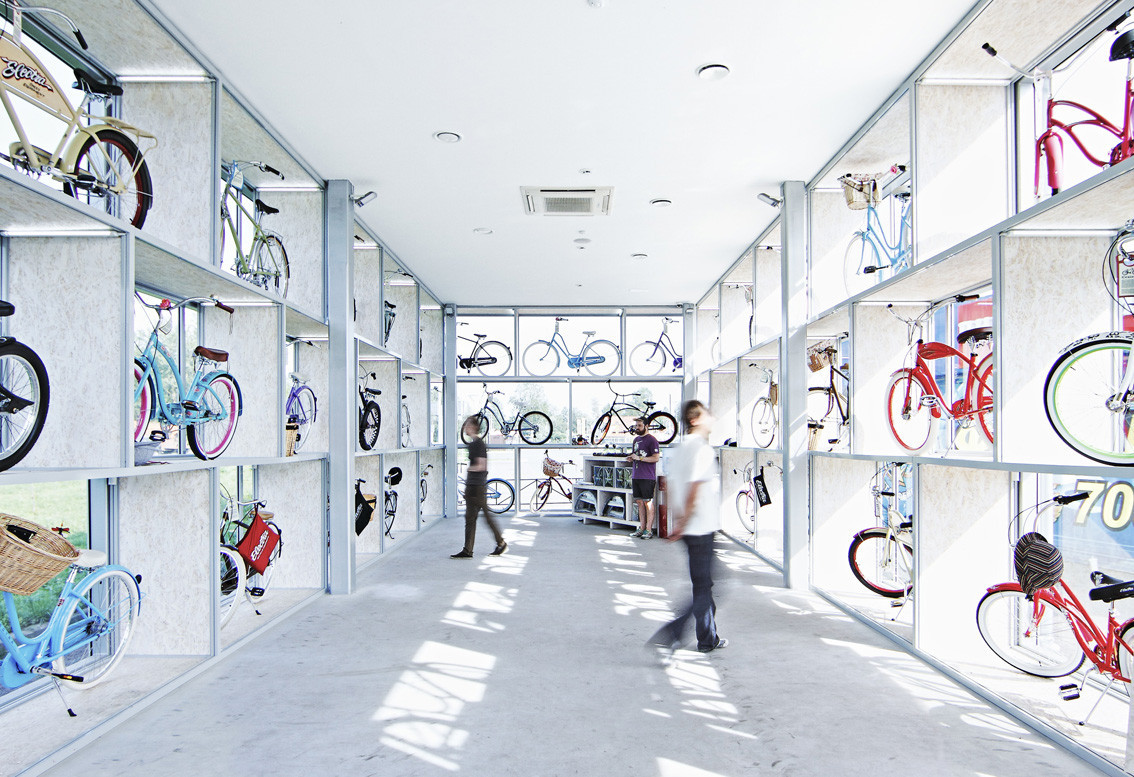 Store Square Meter Example Gallery of Retail Stores Under 100 Square Meters: Examples in Plan and ...