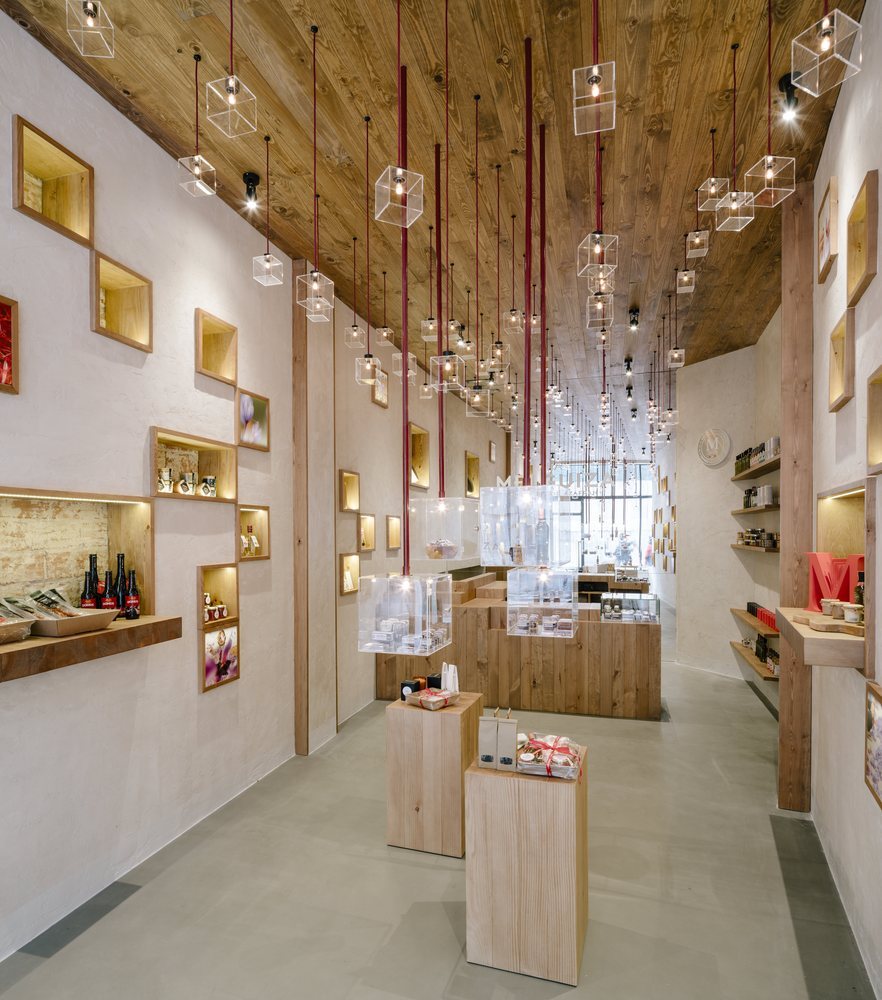 Gallery of Retail Stores Under 100 Square Meters Examples in Plan and