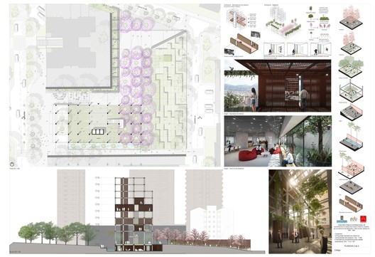 This is Taller Síntesis' proposal for the Mónaco Building in Medellín This is Taller Síntesis' proposal for the Mónaco Building in Medellín - Image 12 of 15