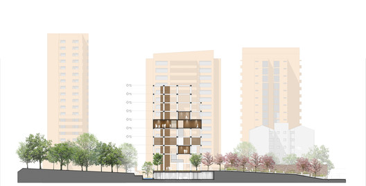 This is Taller Síntesis' proposal for the Mónaco Building in Medellín This is Taller Síntesis' proposal for the Mónaco Building in Medellín - Image 15 of 15