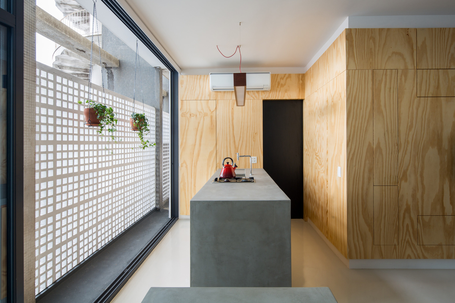 Kitnet Copan / Garoa - Fachada, Mesa