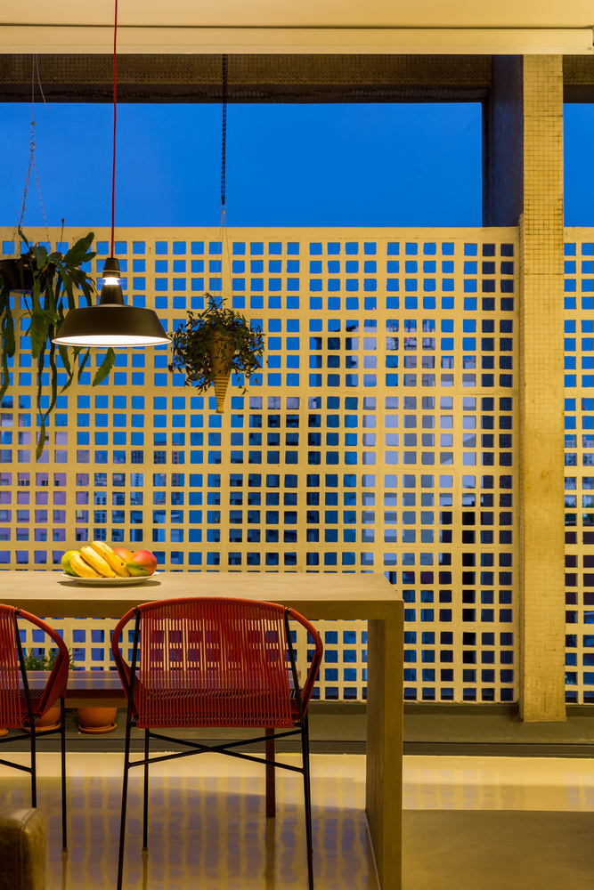 Kitnet Copan / Garoa - Fachada, Mesa, Cadeira