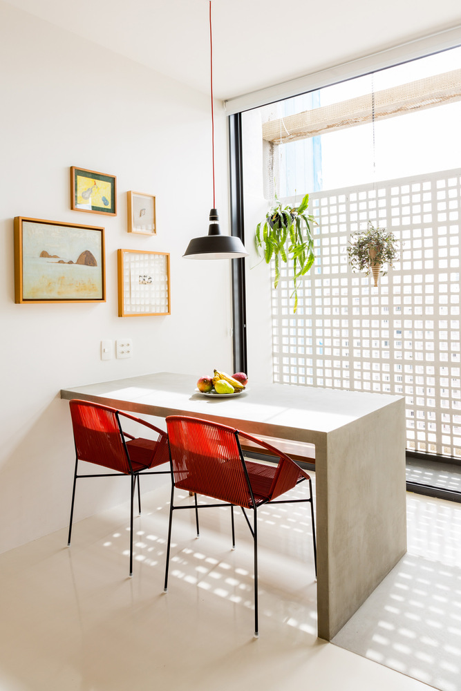 Kitnet Copan / Garoa - Cozinha, Mesa, Cadeira, Bancada