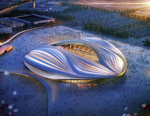 Courtesy of Zaha Hadid Architects. ImageAl Wakrah Stadium / Zaha Hadid Architects