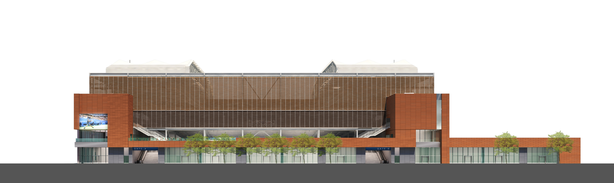 Gallery of Louis Armstrong Stadium / ROSSETTI 11