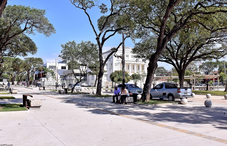 Primeira etapa de obras da Rua Grande é concluída em São Luís (MA). Foto: A.Baeta/Secom São Luís. Cortesia de Iphan