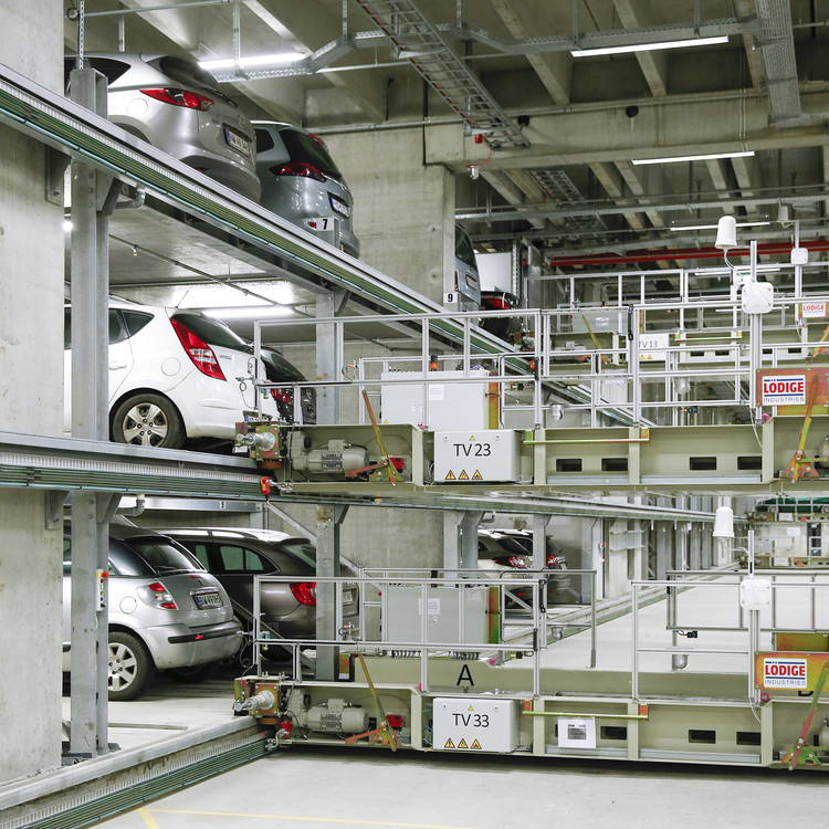 How Robotic Parking Systems Enable Urban Architecture ArchDaily
