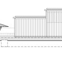 Exhibition Roof Plan East Elevation