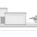 Exhibition Roof Plan West Elevation