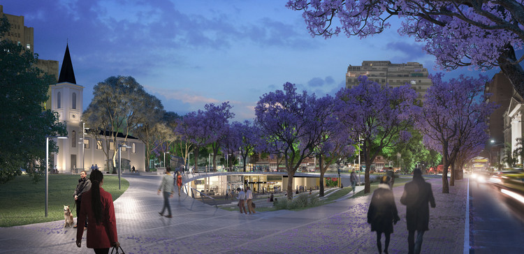 What will the project for Plaza Houssay in Buenos Aires look like? - Image 8 of 8