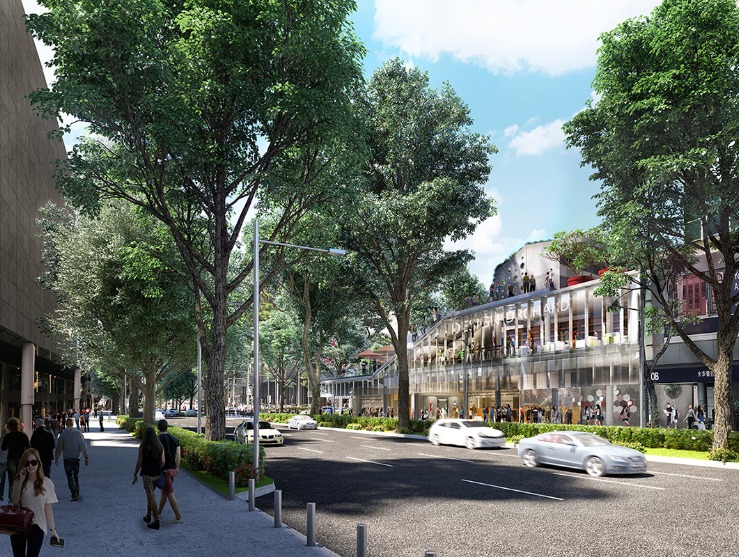 Gallery of WOHA's Singapore Design Orchard Nears Completion 3