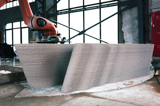 World's Largest 3D-Printed Concrete Pedestrian Bridge Completed in China World's Largest 3D-Printed Concrete Pedestrian Bridge Completed in China - Image 17 of 20
