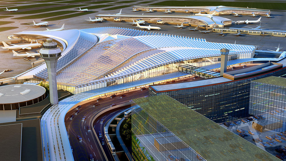Gallery of Five Designs for Chicago’s O’Hare Global Terminal go to