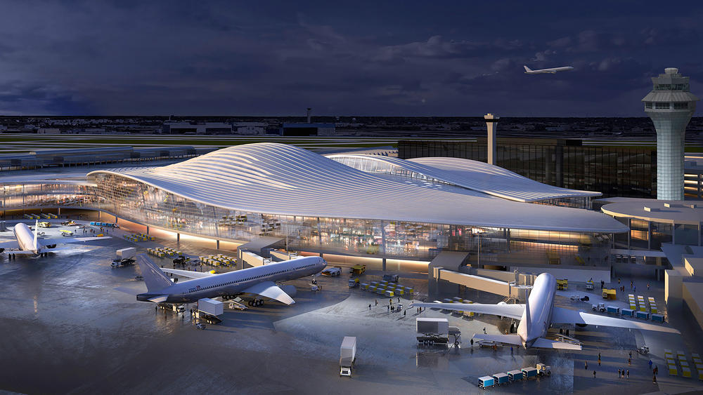 Gallery of Five Designs for Chicago’s O’Hare Global Terminal go to