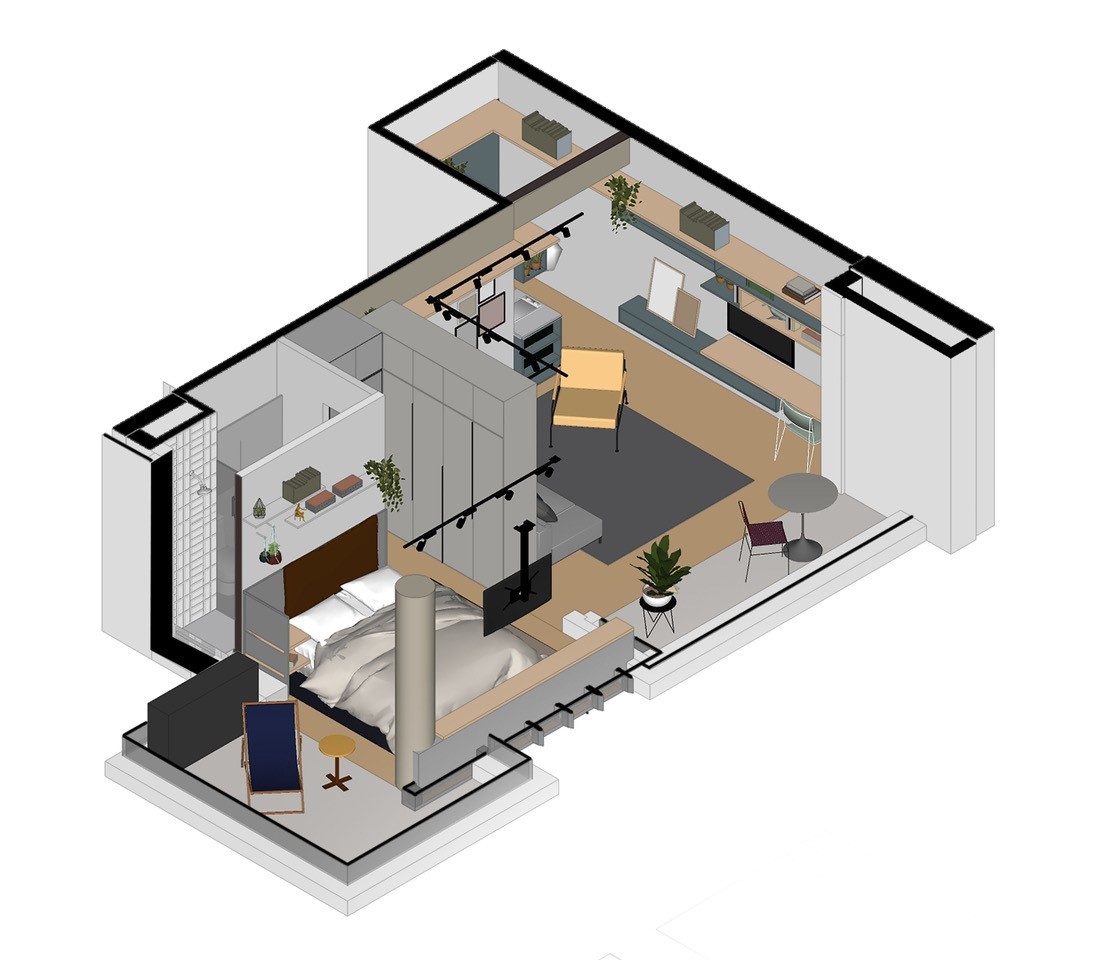 Retrofitting buildings for sustainability and net-zero - Apartment Off Grid Retrofitting