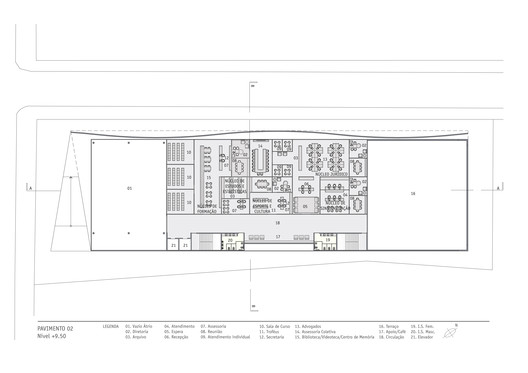 Metalworkers’ Union Headquarters / Gustavo Penna Arquiteto e Associados - Image 19 of 27