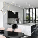Casa Atrio  / Biasol - Interior Photography, Houses, Kitchen, Table, Countertop, Chair, Lighting