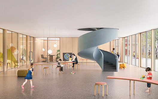 SET Architects' Climbing-Frame Inspired Sassa School Prioritizes Adaptability  - Image 5 of 28