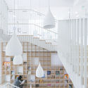 White Cube Matrix: Paju Kindergarten / UnSangDong Architects - Interior Photography, Kindergarten, Stairs, Facade, Handrail