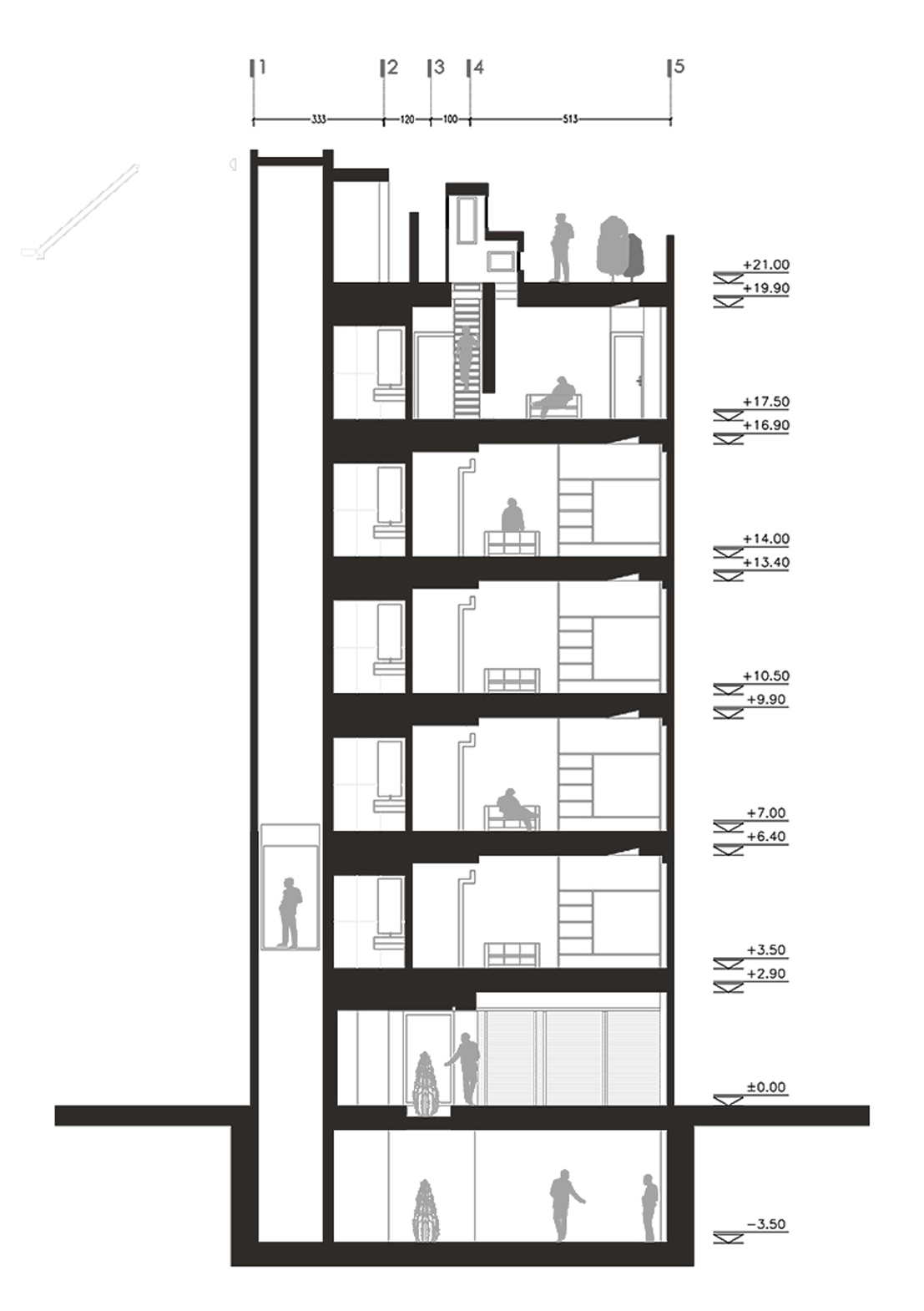 Gallery of 213, An instant / Pi architects - 27