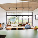 HOUSE SJ / STAARC ingenieurs en architecten - Table, Sofa, Windows, Chair, Beam