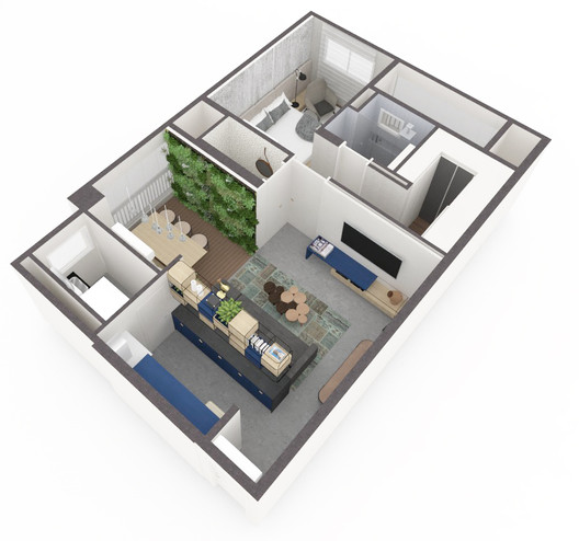 Apartamento AN / ZALC Arquitetura + Rua 141 Arquitetura - Imagem 18 de 19