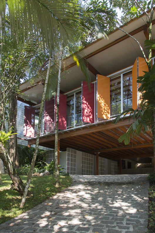 Casa Praia Vermelha / Nitsche Arquitetos - Janela, Fachada