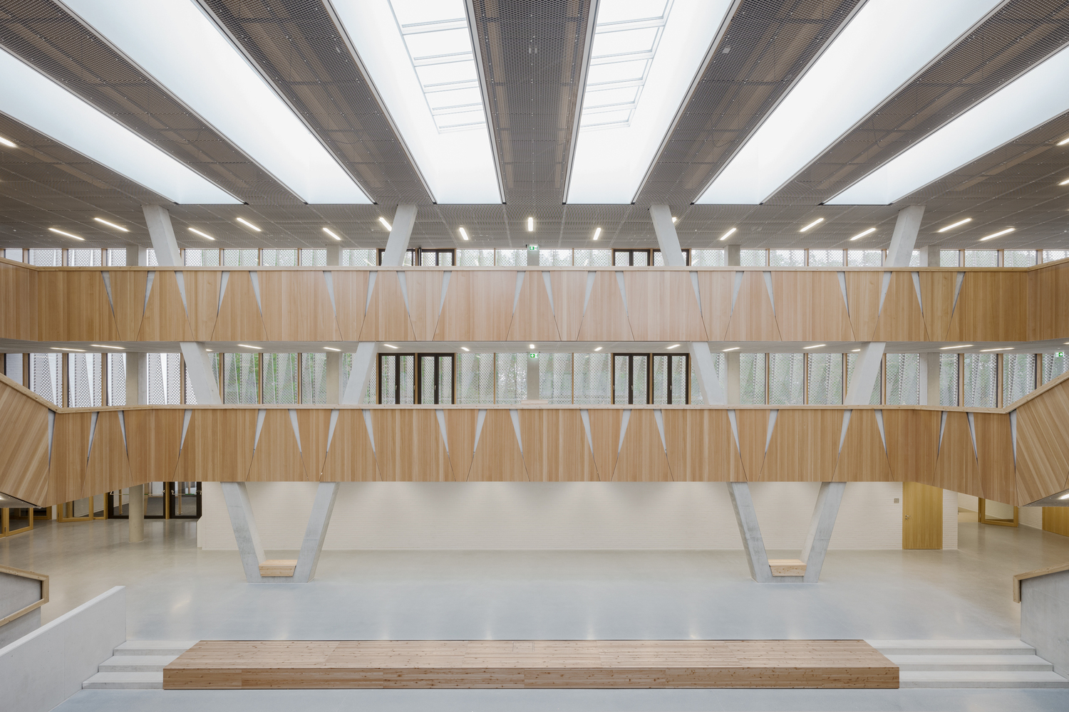 Stunning Use Skylights In Profound Spaces image
