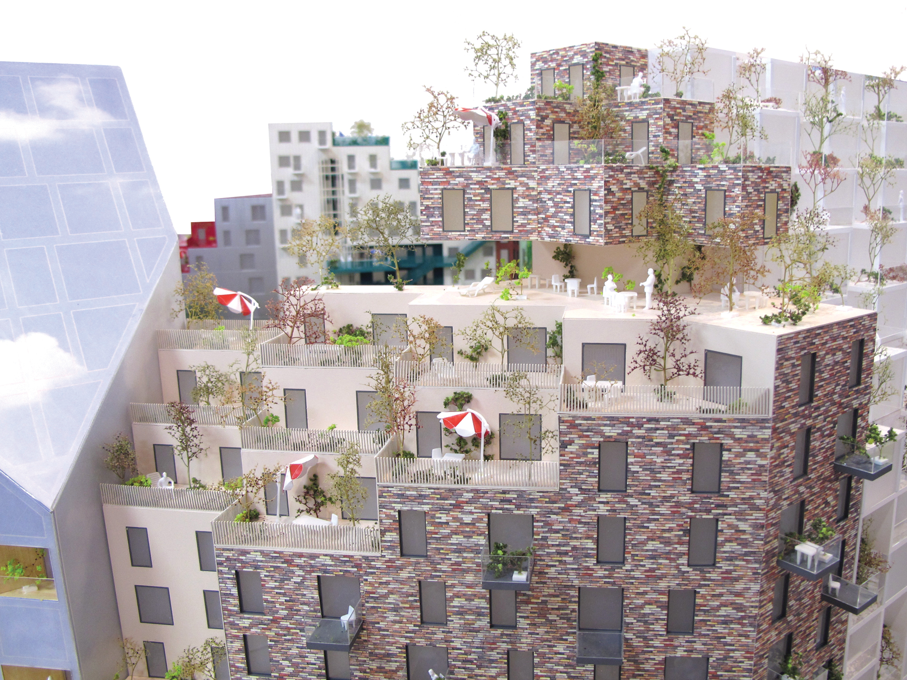 Gallery of Manuelle Gautrand Designs Futuristic Housing Block for