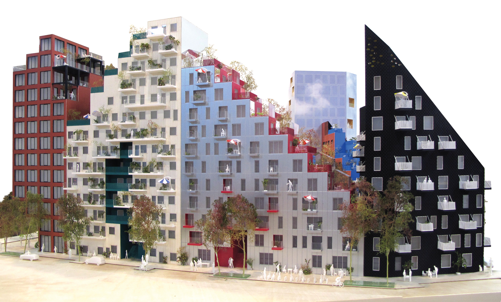 Gallery of Manuelle Gautrand Designs Futuristic Housing Block for