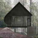The Stump House offers a "Lyrical and Pragmatic" Live-Work Space in the California Mountains - Image 2 of 4